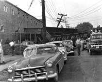 B&O terminal wreck, 1957